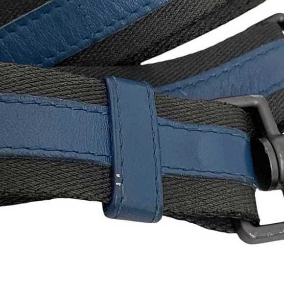 BOTTEGA VENETA Blue Leather Intrecciato Shoulder Bag - Picture 10 of 11